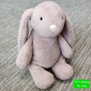 Animal Adventure large pink plush bunny size 13 inches